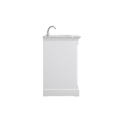 36 inch Single bathroom vanity in  White