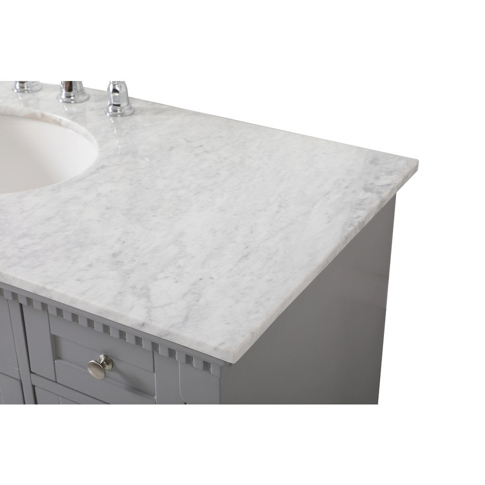 48 inch Single bathroom vanity in  Grey