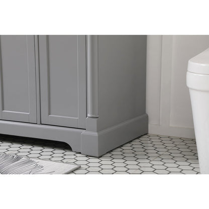 48 inch Single bathroom vanity in  Grey