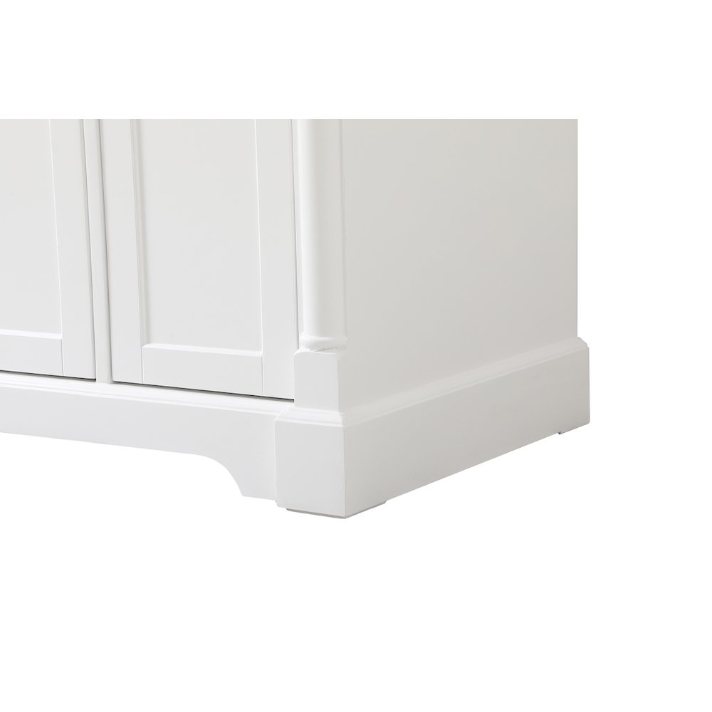 48 inch Single bathroom vanity in  White