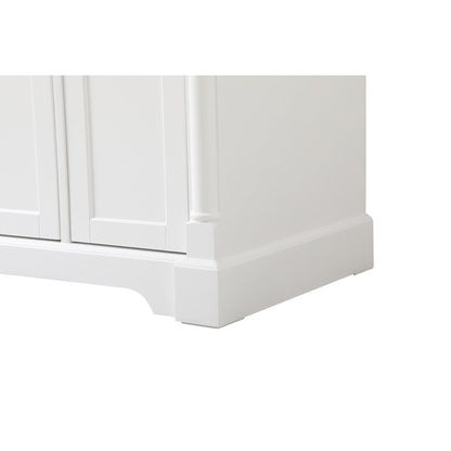 48 inch Single bathroom vanity in  White