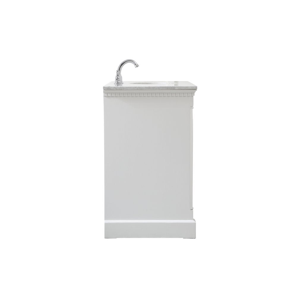 48 inch Single bathroom vanity in  White