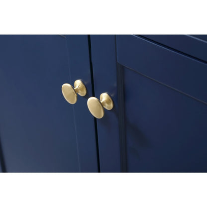 72 inch double bathroom vanity in Blue