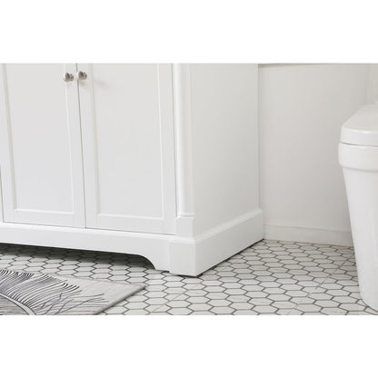 72 inch double bathroom vanity in White
