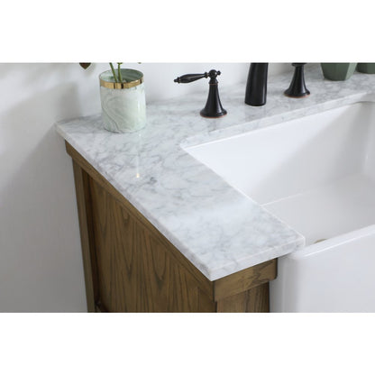 30 inch Single bathroom vanity in driftwood