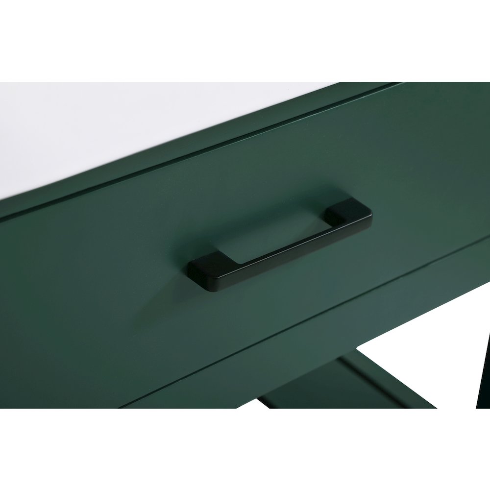 30 inch Single bathroom vanity in green