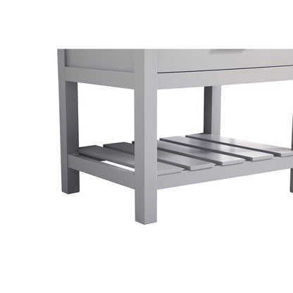 30 inch Single bathroom vanity in grey