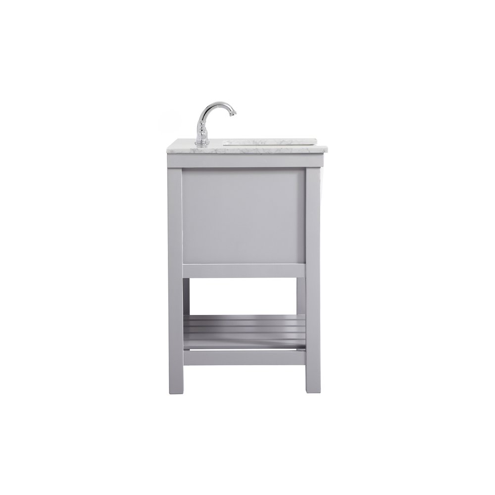 30 inch Single bathroom vanity in grey