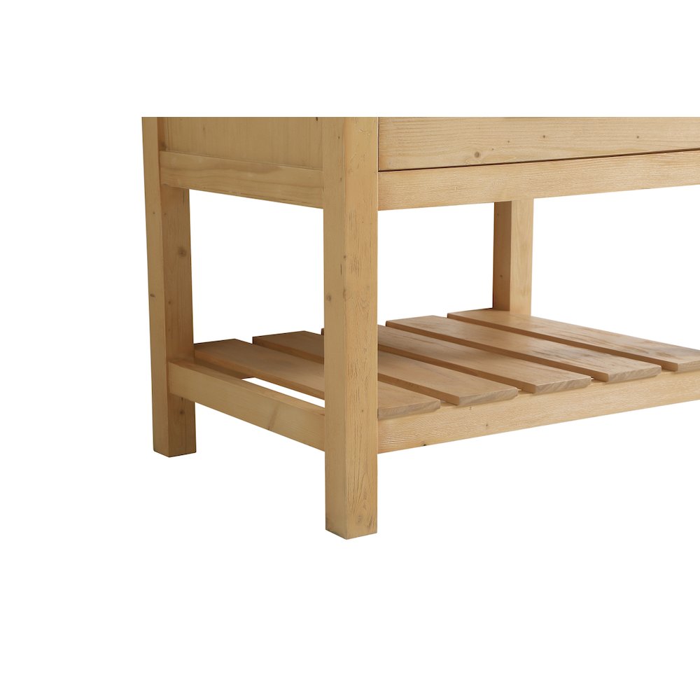 30 inch Single bathroom vanity in natural wood