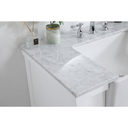 36 inch Single bathroom vanity in white
