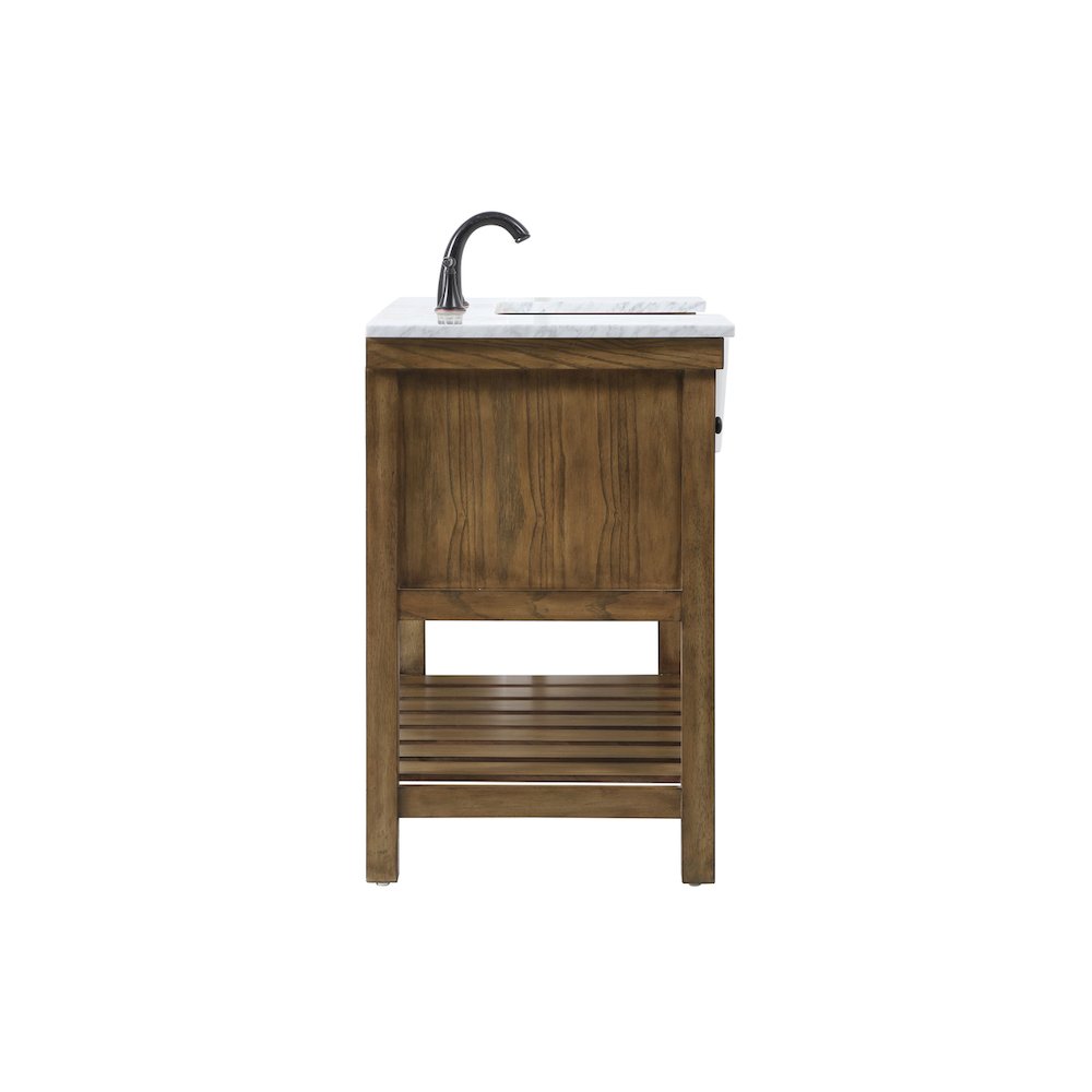 42 inch Single bathroom vanity in driftwood