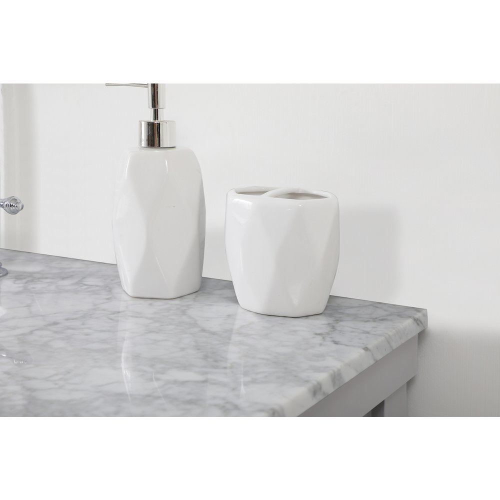 42 inch Single bathroom vanity in grey
