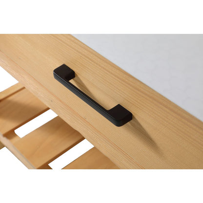 42 inch Single bathroom vanity in natural wood
