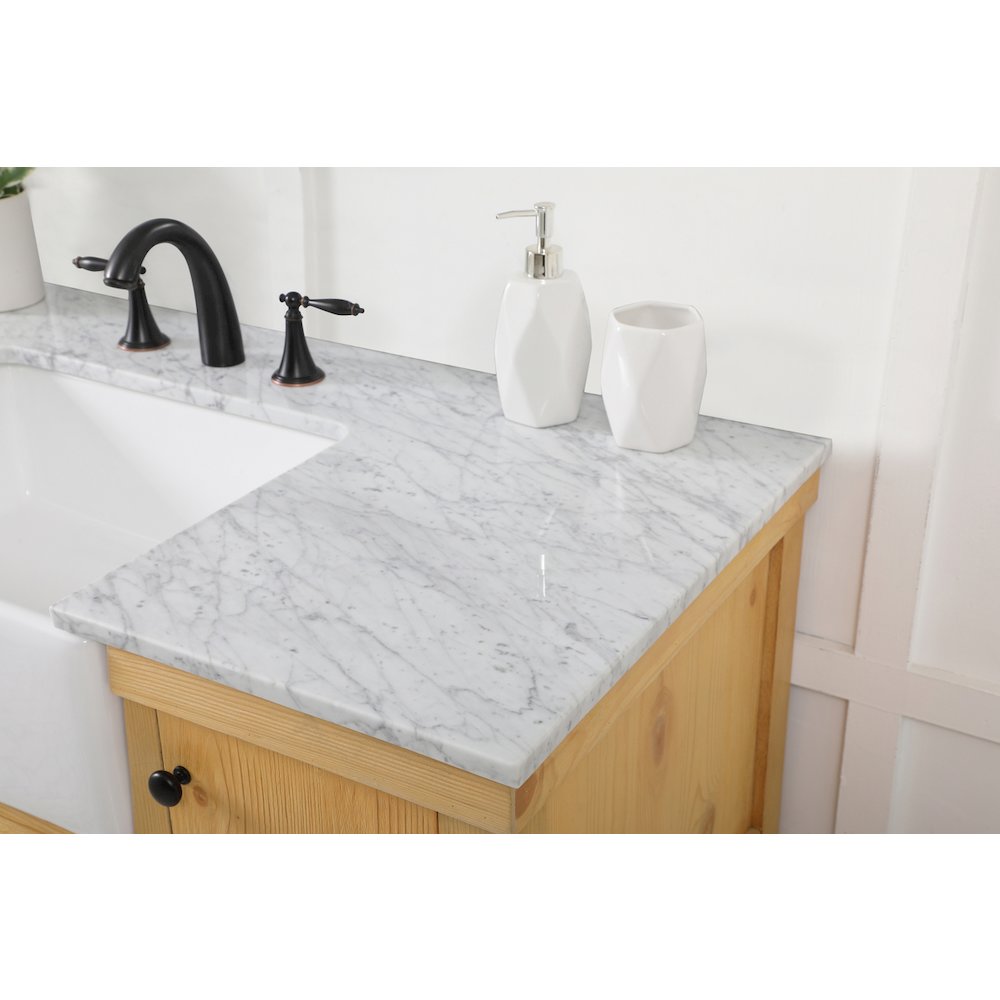48 inch Single bathroom vanity in natural wood