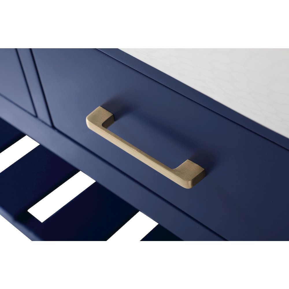 60 inch double bathroom vanity in blue