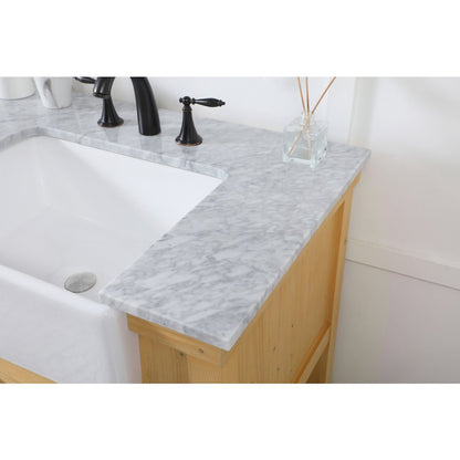 60 inch double bathroom vanity in natural wood
