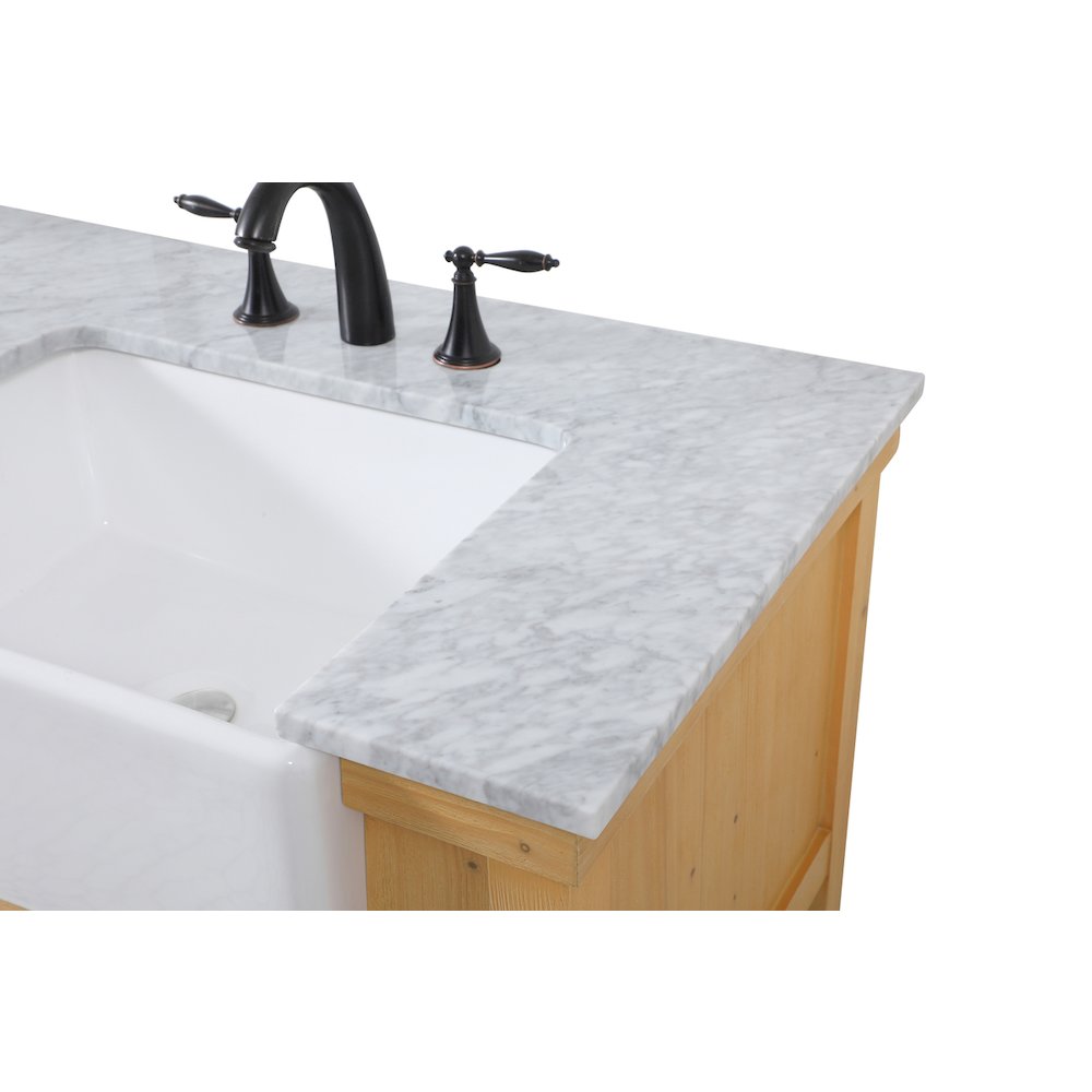 60 inch double bathroom vanity in natural wood