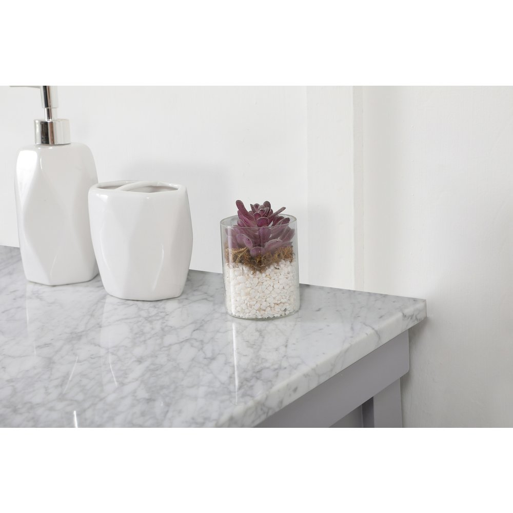 60 inch Single bathroom vanity in grey