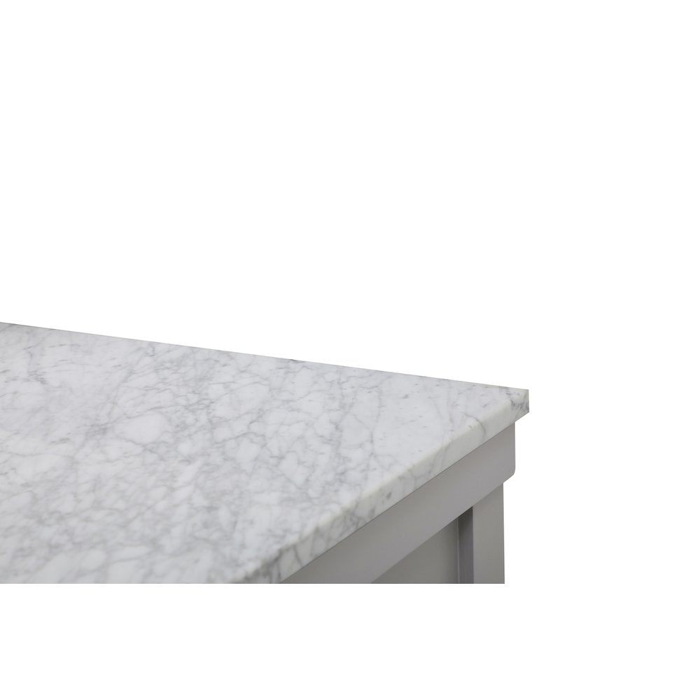 60 inch Single bathroom vanity in grey