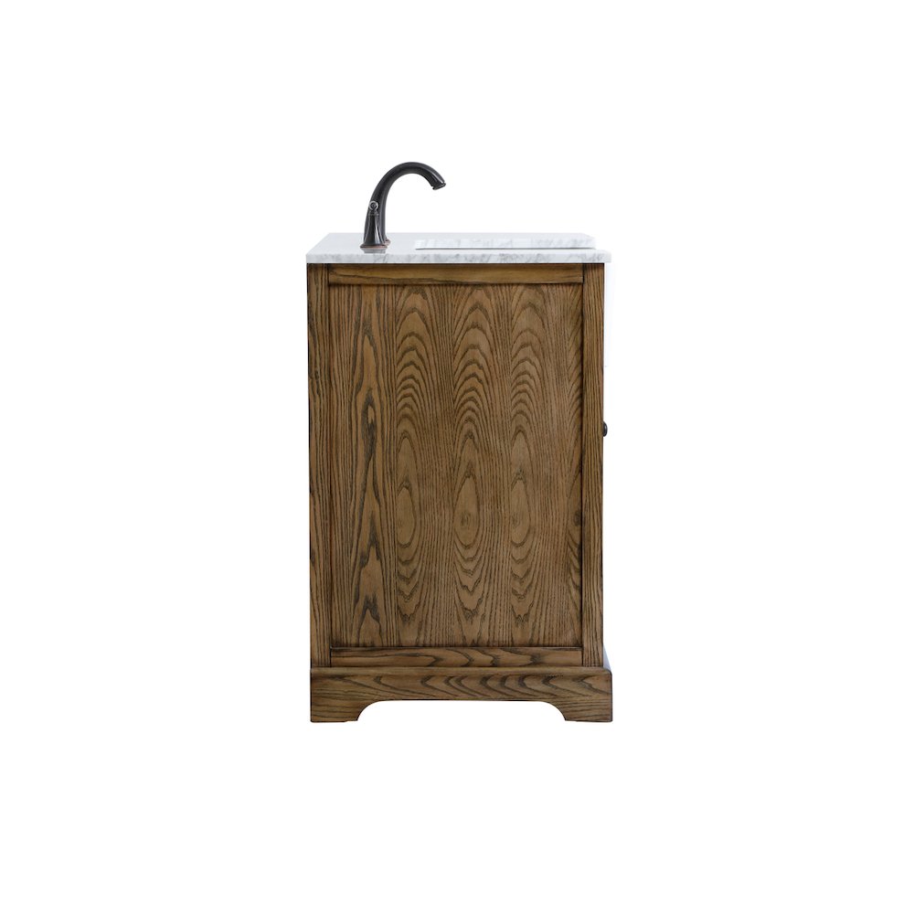 36 inch Single bathroom vanity in driftwood