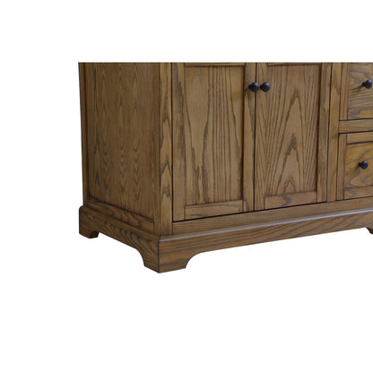36 inch Single bathroom vanity in driftwood