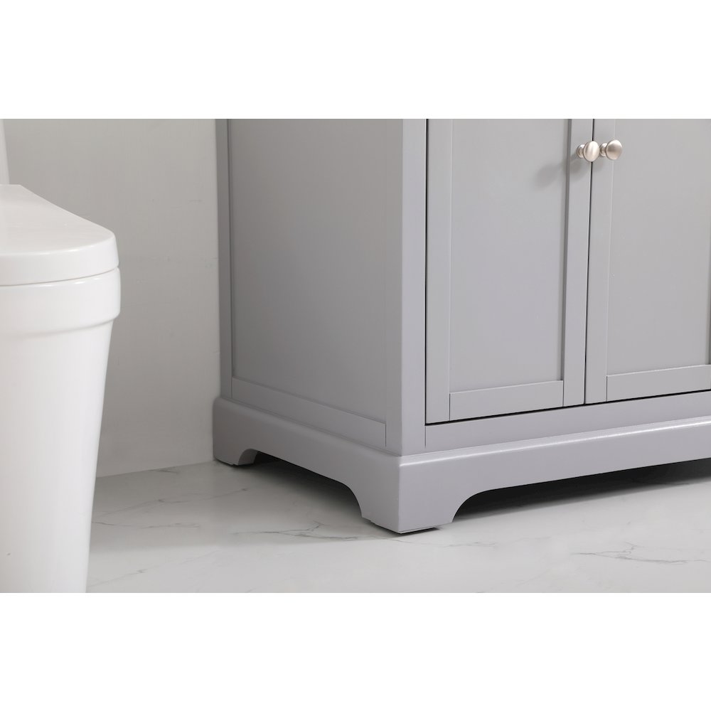 36 inch Single bathroom vanity in grey