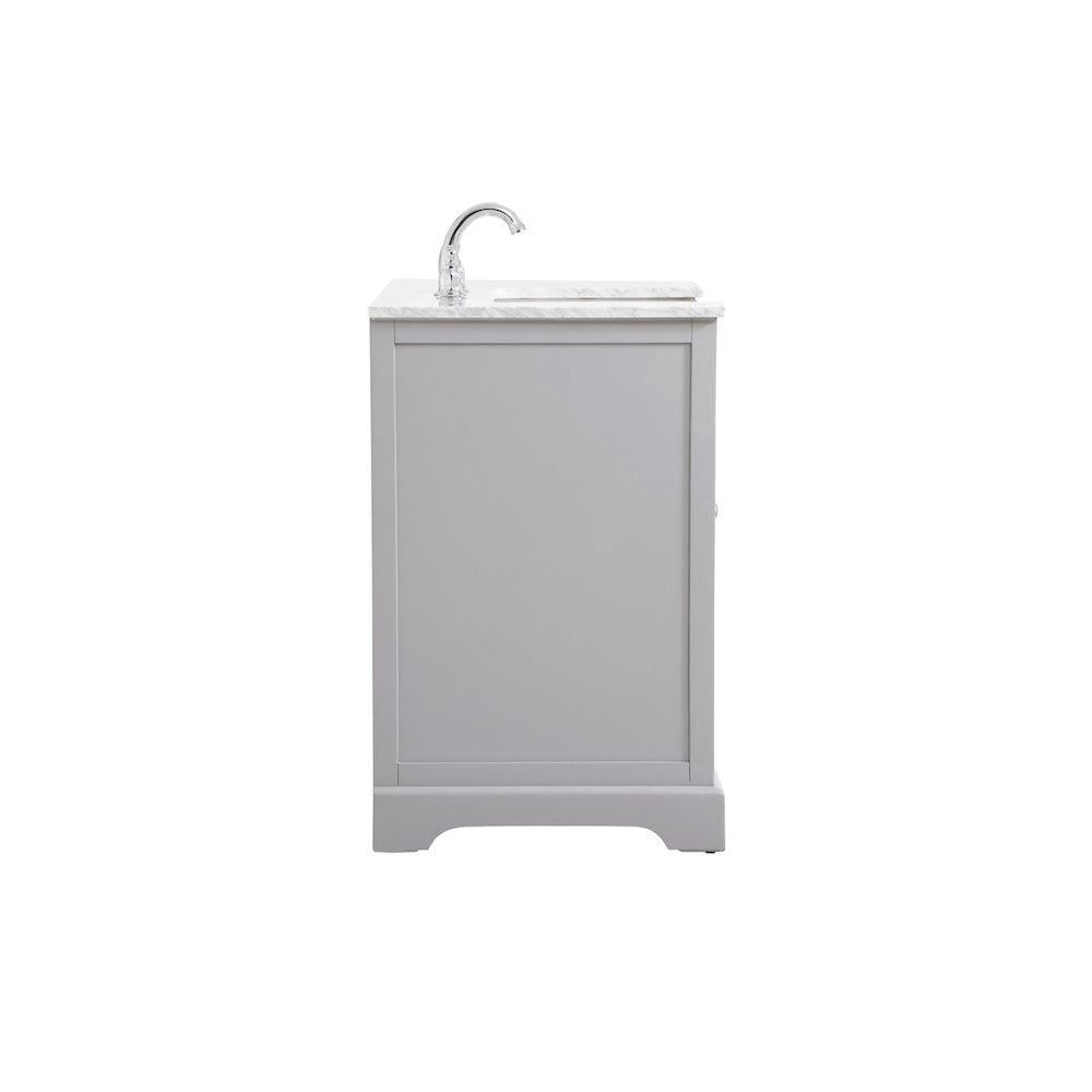 36 inch Single bathroom vanity in grey