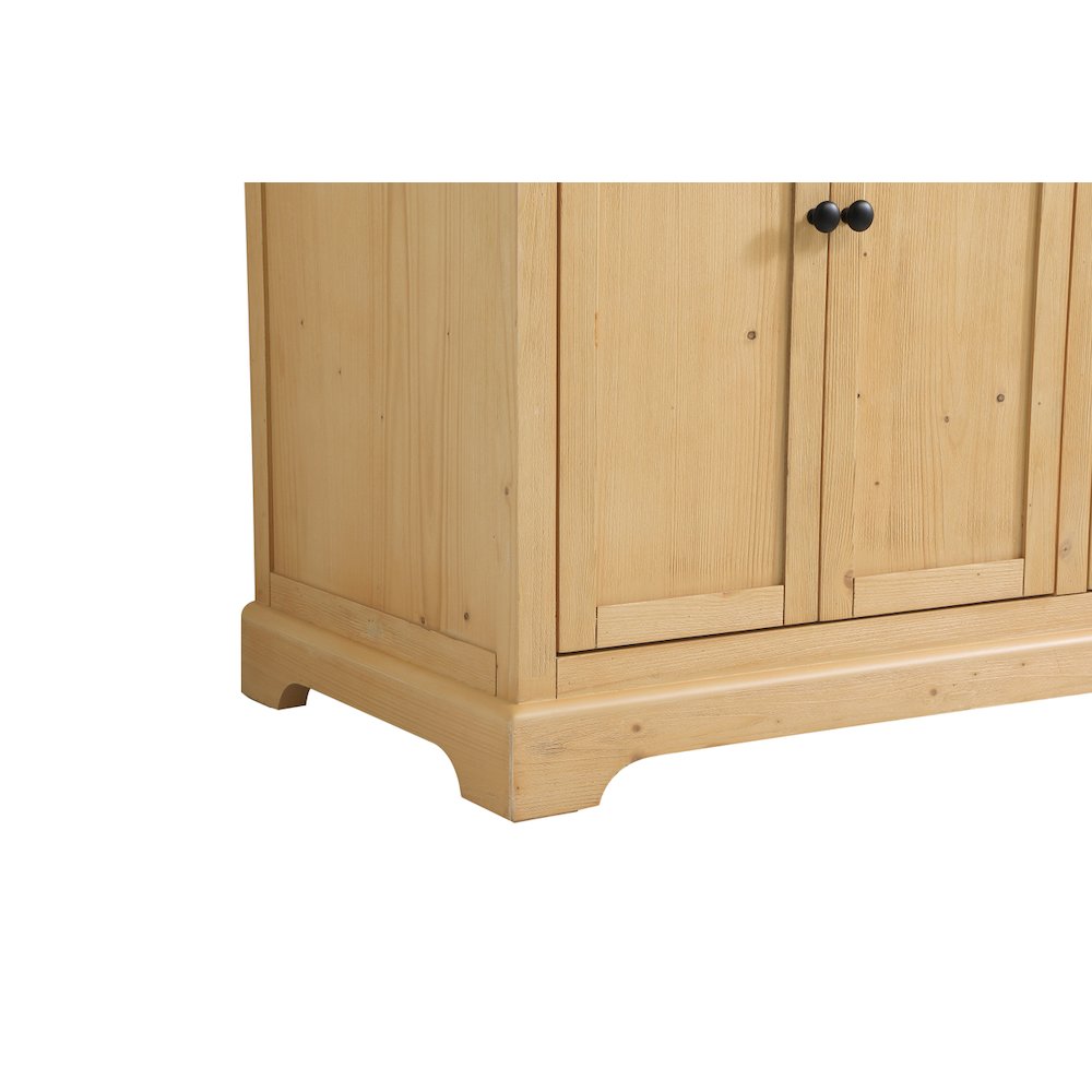 36 inch Single bathroom vanity in natural wood