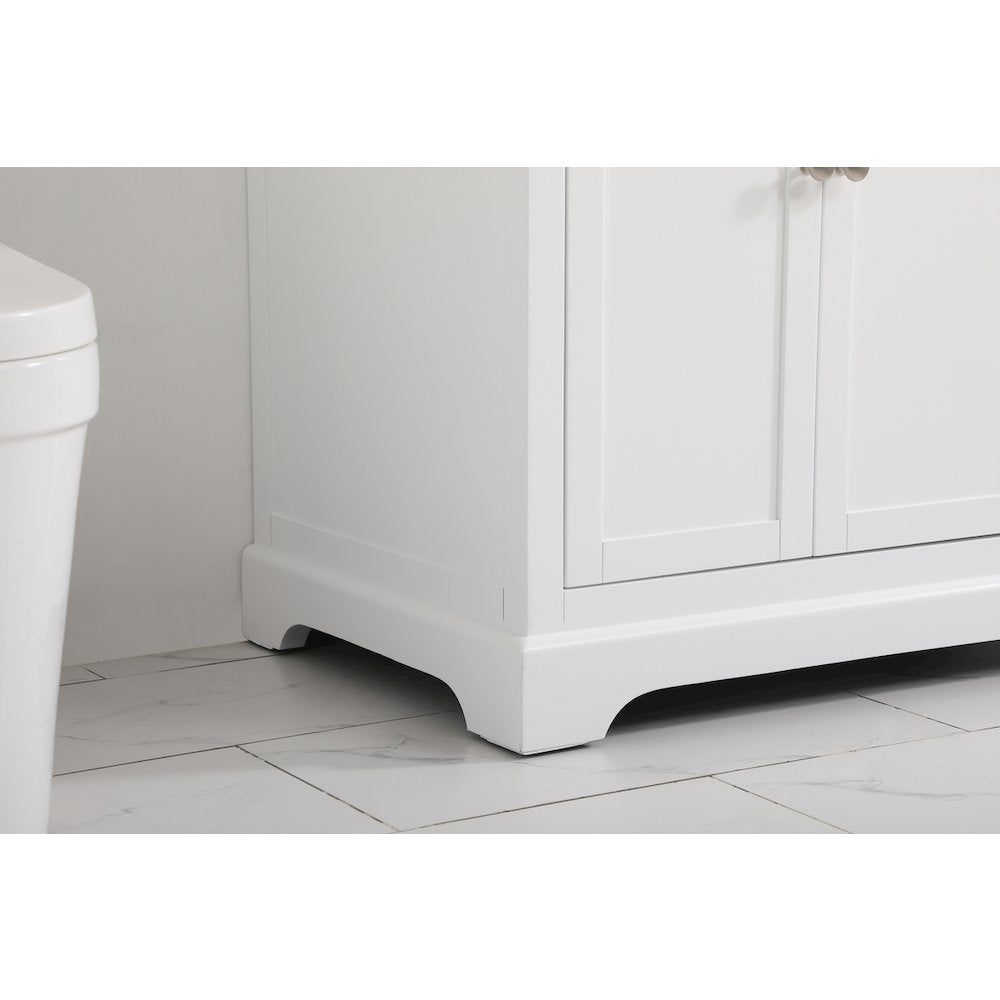 36 inch Single bathroom vanity in white