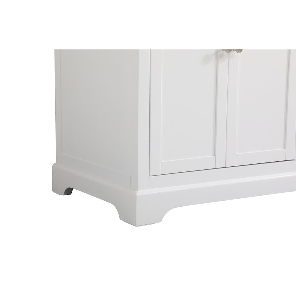 36 inch Single bathroom vanity in white