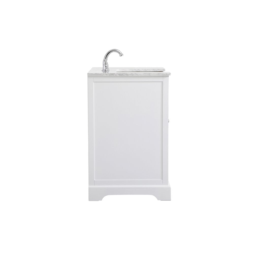 36 inch Single bathroom vanity in white