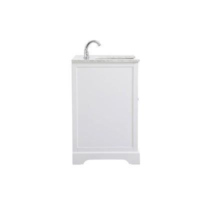 36 inch Single bathroom vanity in white