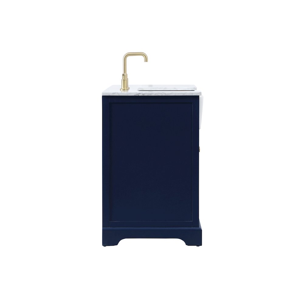 42 inch Single bathroom vanity in blue