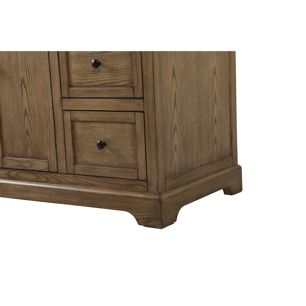 42 inch Single bathroom vanity in driftwood