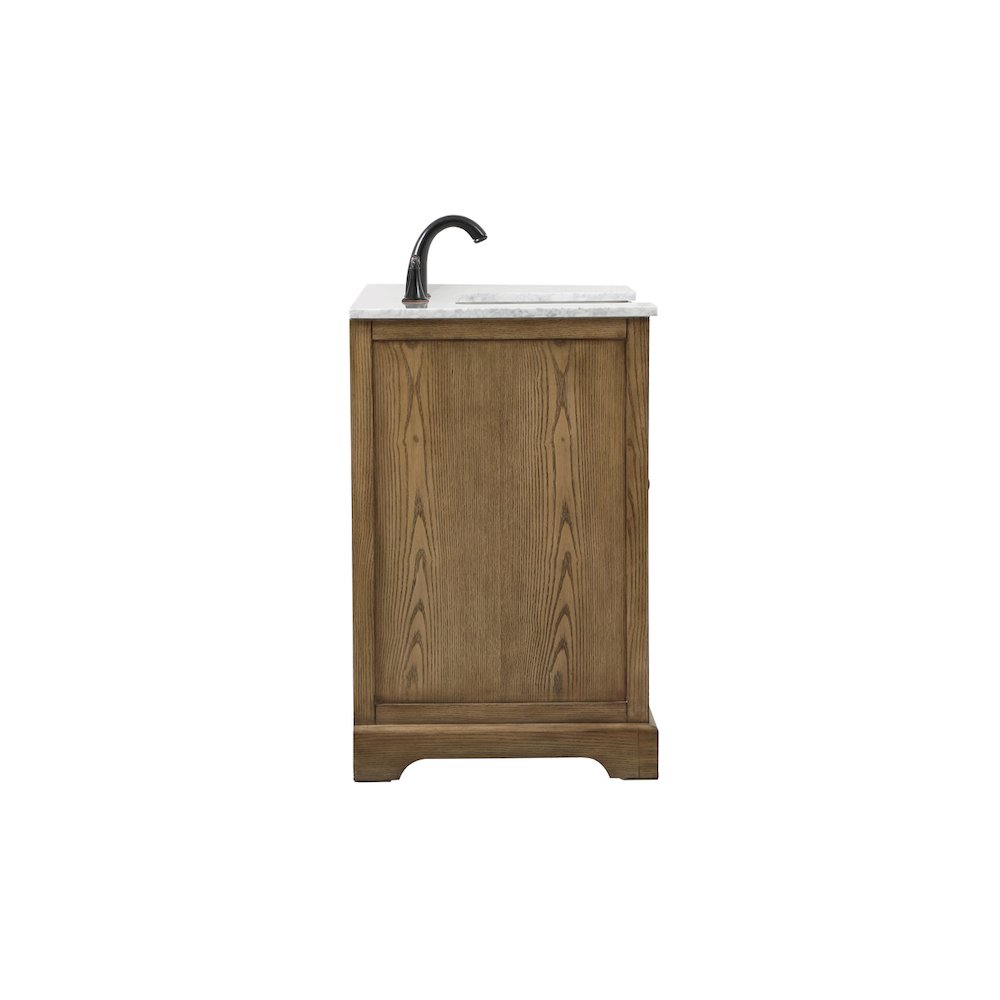 42 inch Single bathroom vanity in driftwood