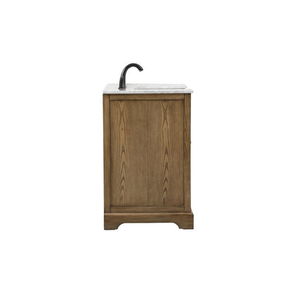 42 inch Single bathroom vanity in driftwood