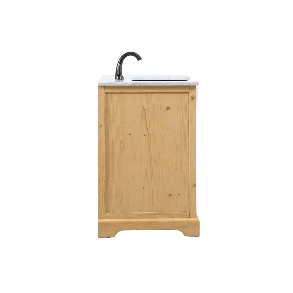 42 inch Single bathroom vanity in natural wood