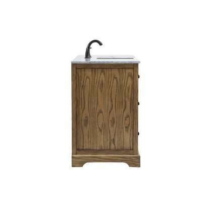 48 inch Single bathroom vanity in driftwood