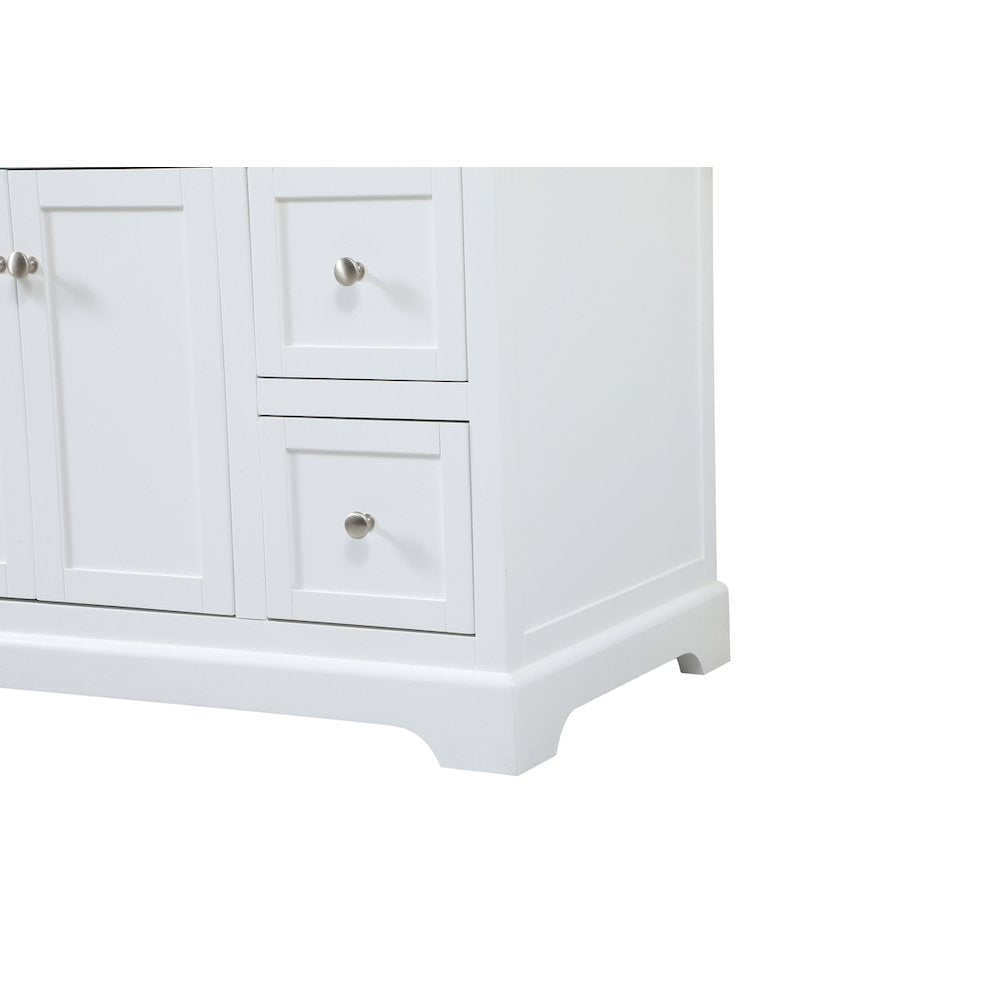 48 inch Single bathroom vanity in white