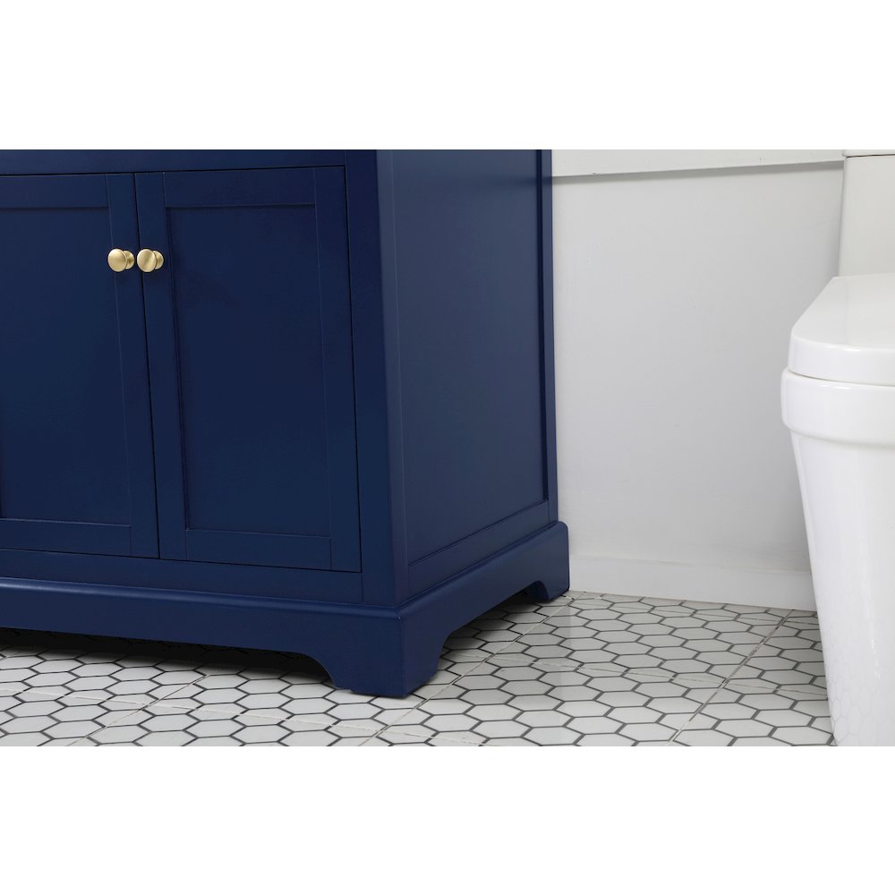 60 inch double bathroom vanity in blue