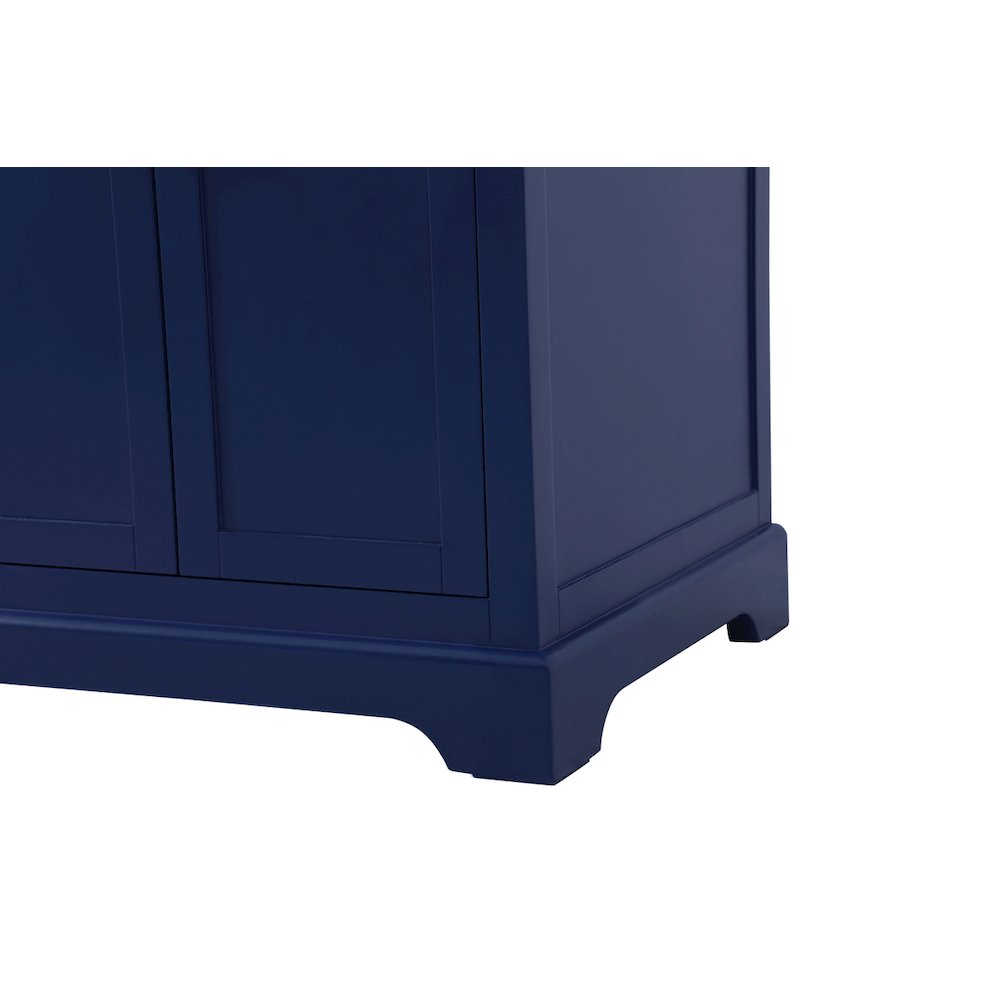 60 inch double bathroom vanity in blue