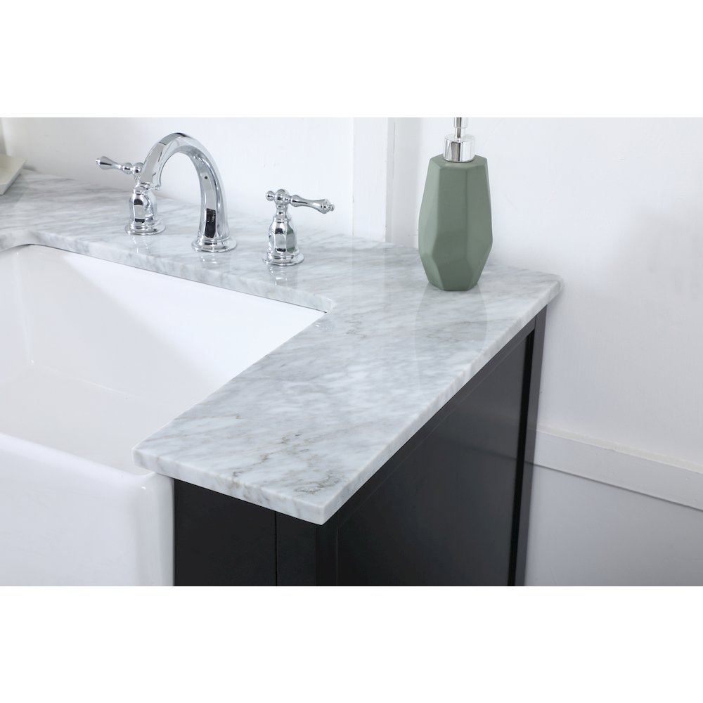72 inch double bathroom vanity in black