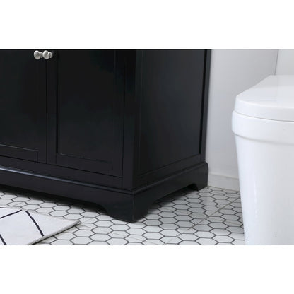 72 inch double bathroom vanity in black