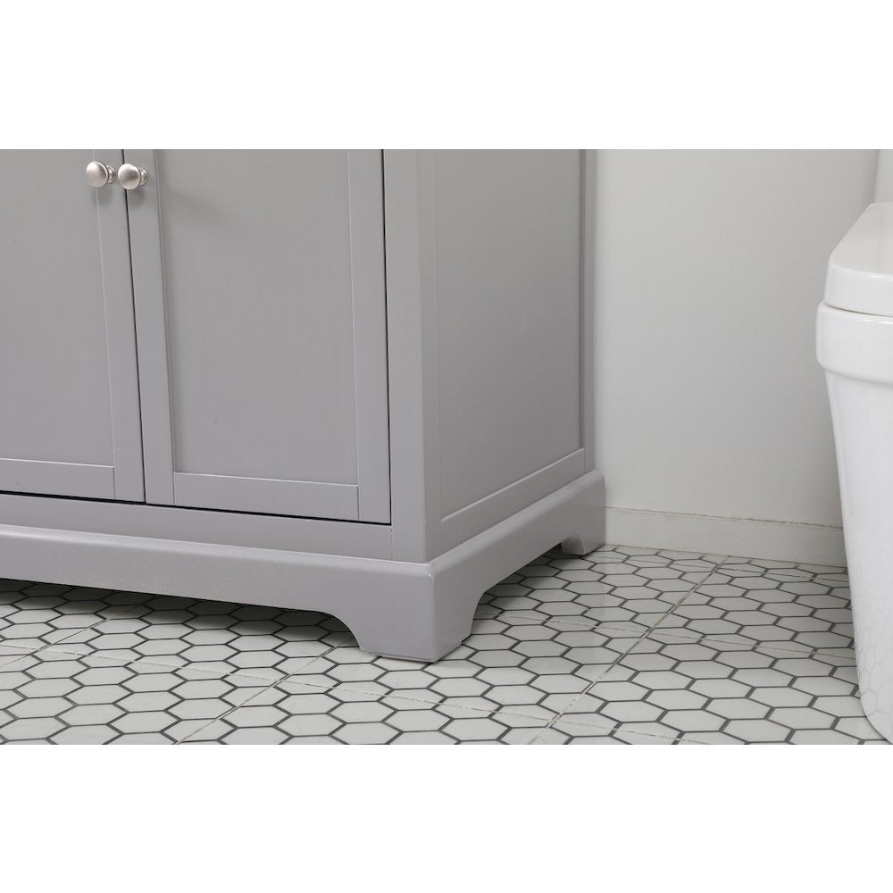 72 inch double bathroom vanity in grey