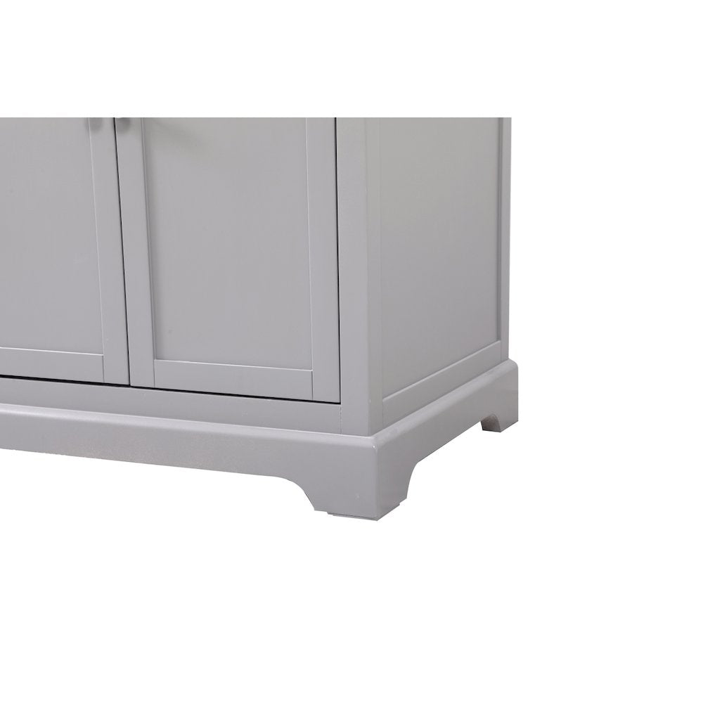 72 inch double bathroom vanity in grey