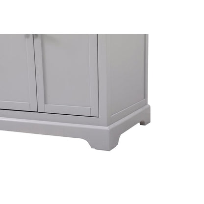 72 inch double bathroom vanity in grey