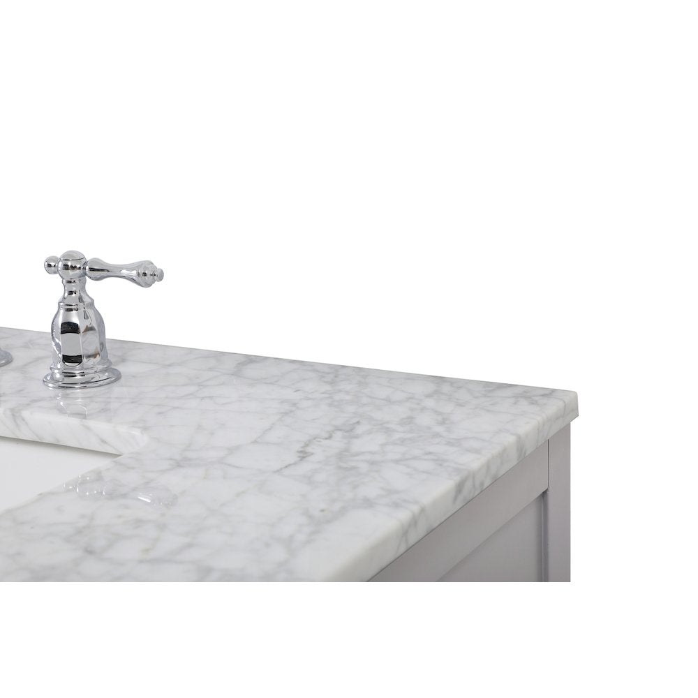 72 inch double bathroom vanity in grey