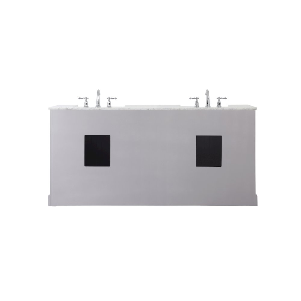 72 inch double bathroom vanity in grey