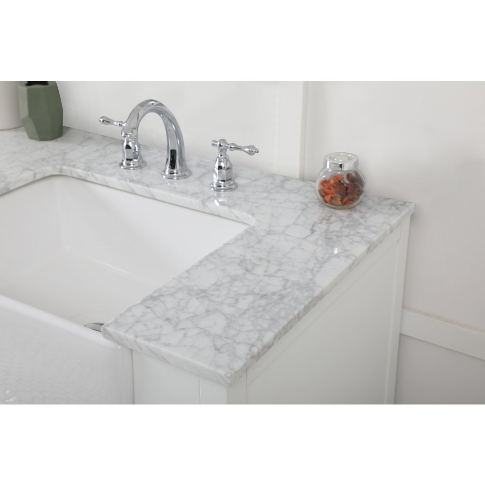 72 inch double bathroom vanity in white