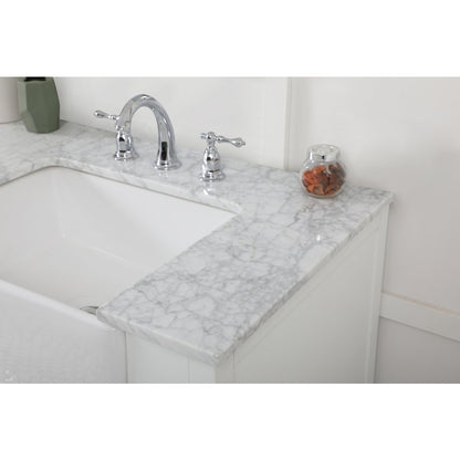 72 inch double bathroom vanity in white
